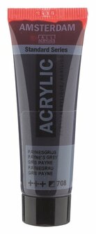 Amsterdam acryl 708 paynesgrijs 20 ml