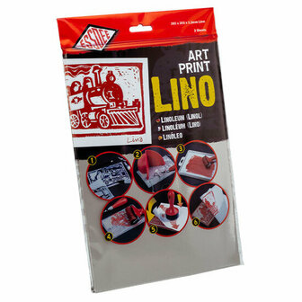 Essdee Lino plaat 30,5 x 20 cm 2 stuks