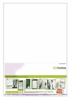 CraftEmotions dubbelzijdige tape A4 craft sheets 5 stuks