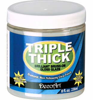 DecoArt Triple thick gloss glaze 236 ml