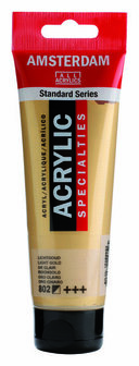 Acrylverf - 802 Licht Goud - 120ml - Amsterdam - 1 stuk