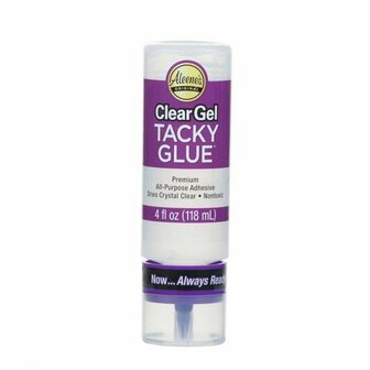 Aleene&#039;s always ready Tacky glue clear gel 118 ml