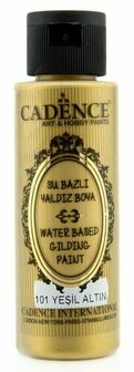 Cadence gilding paint green gold 70 ml