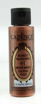 Cadence gilding paint antique bronze 70 ml