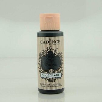 Cadence style matt textielverf black 59 ml