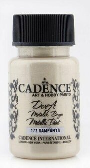 Cadence dora metallic champagne 50 ml