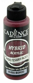 Cadence hybrid acrylic bordeaux 120 ml