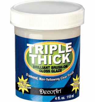 DecoArt Triple thick gloss glaze 118 ml