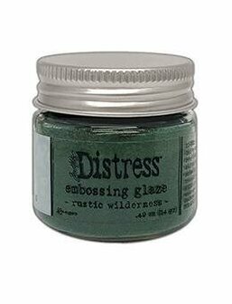 Distress embossing glaze rustic wilderness