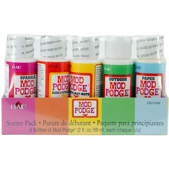 Mod Podge starterset 5 x 59 ml