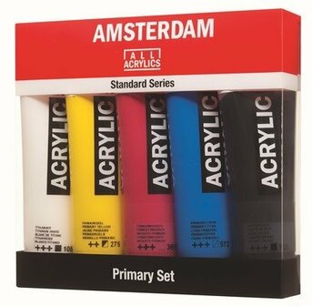 Amsterdam acryl standaard primary set 5x 120ml