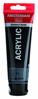 Amsterdam acryl 702 lampenzwart 120 ml