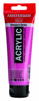 Amsterdam acryl 577 permanentroodviolet licht 120 ml