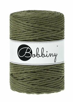 Bobbiny macrame koord 5 mm - avocado