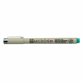 Sakura Pigma Micron 01 pen groen