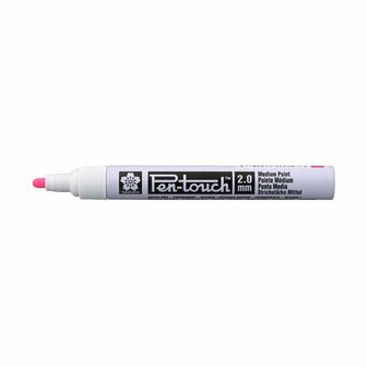 Pen-touch medium fluorescerend roze