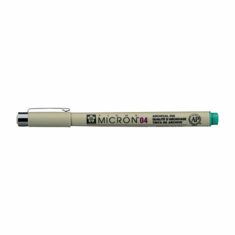 Sakura Pigma Micron 04 pen groen