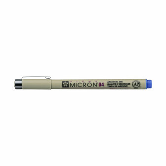 Sakura Pigma Micron 04 pen blauw