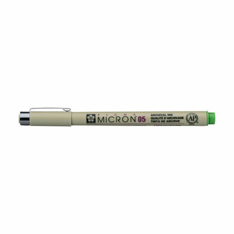 Sakura Pigma Micron 05 pen fris groen