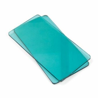 Sizzix Sidekick cutting pads 1 pair aqua