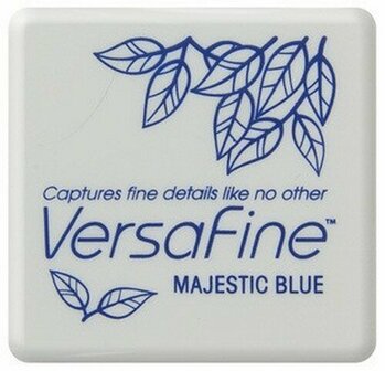 Inktkussen Versafine majestic blue klein