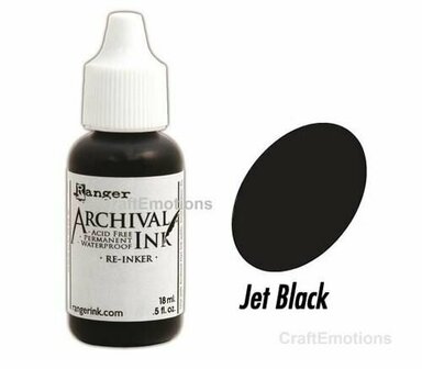 Ranger archival ink reinker - Jet black