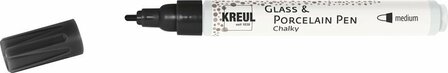 Kreul porseleinstift chalky black carbon