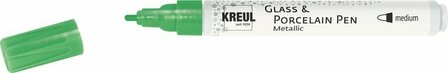 Kreul porseleinstift metallic groen