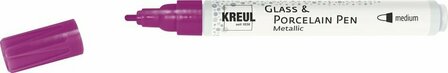 Kreul porseleinstift metallic paars