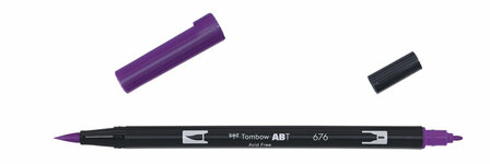 Tombow ABT Dual Brush Pen&nbsp;676 royal purple