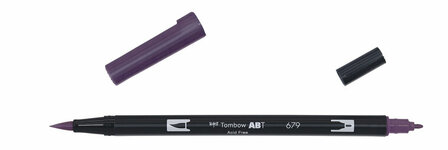 Tombow ABT Dual Brush Pen&nbsp;679 dark plum