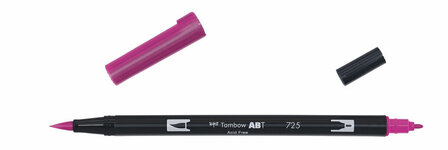 Tombow ABT Dual Brush Pen&nbsp;725 rhodamine red