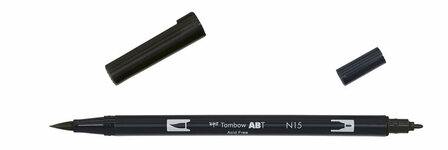 Tombow ABT Dual Brush Pen&nbsp;N15 black