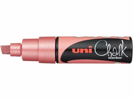 Chalk marker PWE-8K metallic rood