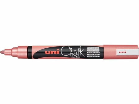 Chalk marker PWE-5M metallic rood