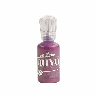 Nuvo crystal drops 678N Violet galaxy