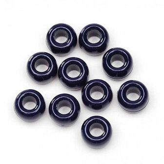 Kralen 9 mm marineblauw &plusmn;&nbsp;125 stuks