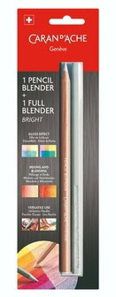 Caran d&#039;Ache pencil blender + full blender