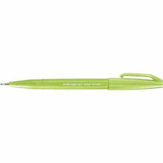 Pentel Brush sign pen - lichtgroen