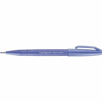 Pentel Brush sign pen - blauw violet