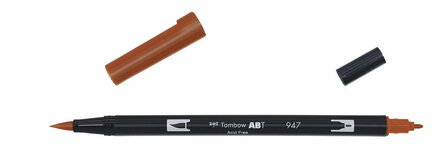 Tombow ABT Dual Brush Pen&nbsp;947 burnt sienna