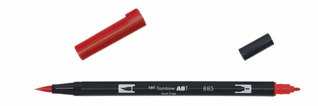 Tombow ABT Dual Brush Pen&nbsp;885 warm red