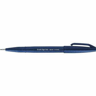 Pentel Brush sign pen - donkerblauw