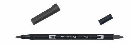 Tombow ABT Dual Brush Pen&nbsp;N25 lamp black