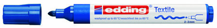 Textielstift Edding 4500 blauw 003