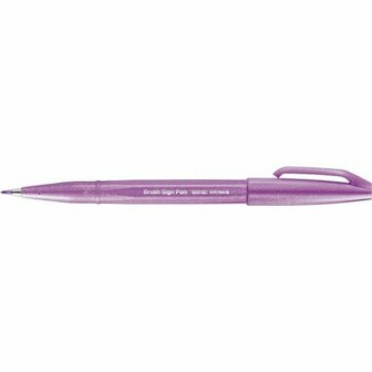 Pentel Brush sign pen - roze paars