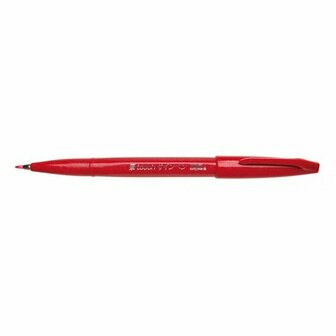 Pentel Brush sign pen - rood