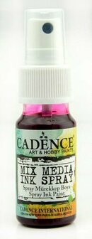 Cadence mix media ink spray magenta 25 ml