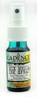 Cadence mix media ink spray green 25 ml