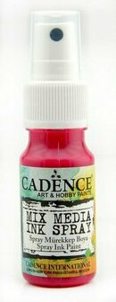 Cadence mix media ink spray light fuchsia 25 ml